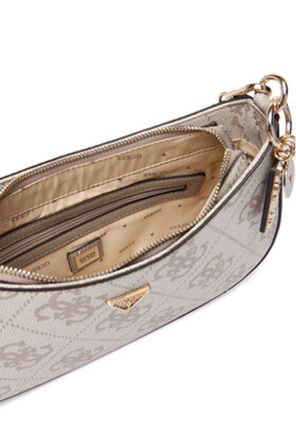 Guess Torebka 180227 Beżowy. Kolor: beżowy. Materiał: skórzane