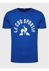 Le Coq Sportif T-Shirt Unisex 2220665 Niebieski Regular Fit. Kolor: niebieski. Materiał: bawełna