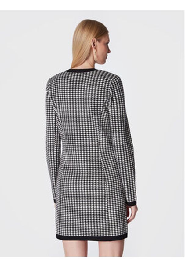 TwinSet - TWINSET Sukienka dzianinowa 222TT3303 Czarny Regular Fit. Kolor: czarny. Materiał: wiskoza