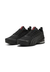 Puma - Buty sportowe Voltaic Evo PUMA. Kolor: czerwony, czarny, wielokolorowy. Materiał: materiał, syntetyk, tkanina. Model: Puma Evo. Sport: bieganie #1