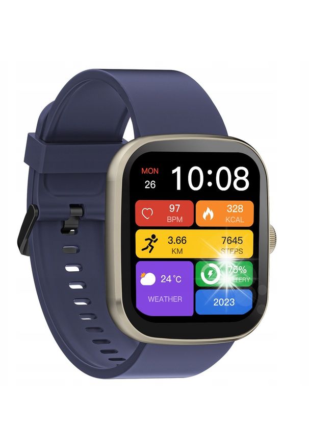 Smartwatch Imiki Smartwatch IMIKI Frame 2 Lite 1,96" do biegania sportowy zegarek POŁĄCZENIA. Rodzaj zegarka: smartwatch. Styl: sportowy