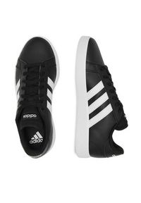 Adidas - adidas Sneakersy GRAND COURT BASE 2.0 GW9262 Czarny. Kolor: czarny. Materiał: materiał #6