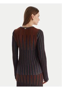 Fracomina Sweter FS25WT7007K558Q7 Niebieski Slim Fit. Kolor: niebieski. Materiał: syntetyk #5