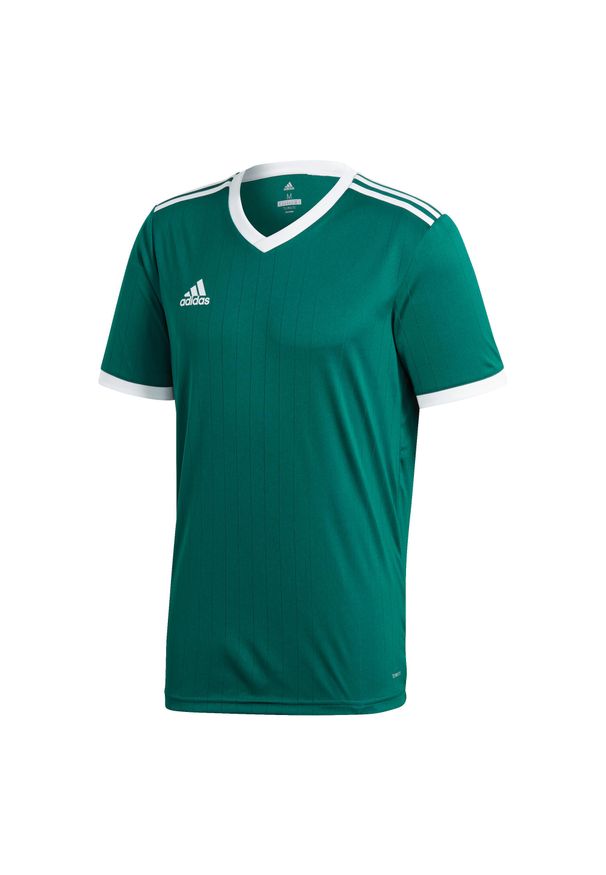 Adidas - Koszulka piłkarska dla dzieci adidas Tabela 18 Jersey junior. Kolor: zielony. Materiał: jersey. Sport: piłka nożna