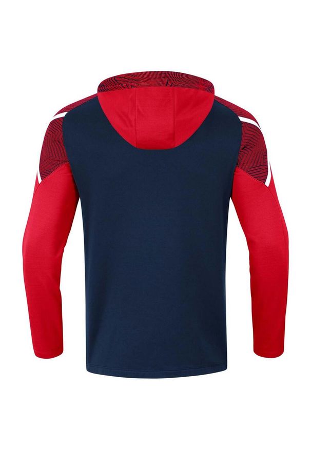 Bluza dresowa z kapturem Jako Performance. Typ kołnierza: kaptur. Kolor: wielokolorowy, niebieski, czerwony. Materiał: dresówka