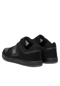 DC Sneakersy DC SHOES CURE DC01681062 Czarny. Kolor: czarny. Materiał: skóra
