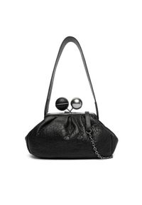 Weekend Max Mara Torebka 2525516075600 Czarny. Kolor: czarny. Materiał: skórzane