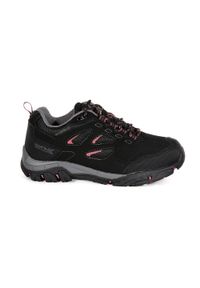 Buty trekkingowe damskie Holcombe IEP Low Regatta. Kolor: czarny, brązowy, zielony, wielokolorowy. Materiał: poliester. Styl: sportowy
