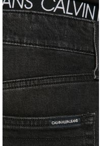 Calvin Klein Jeans - Jeansy Ckj 058. Kolor: czarny. Materiał: bawełna, denim, elastan #2