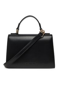Love Moschino - LOVE MOSCHINO Torebka JC4181PP1NLP0000 Czarny. Kolor: czarny. Materiał: skórzane #4