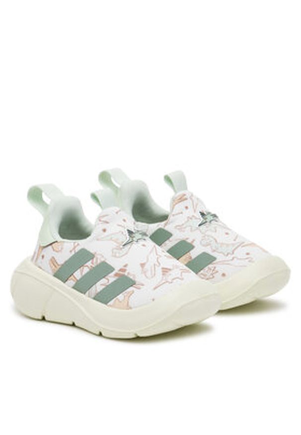 Adidas - adidas Sneakersy Dino Monofit JI3895 Biały. Kolor: biały. Materiał: materiał