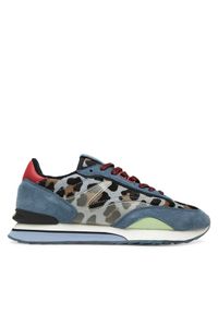 HOFF Sneakersy Art. 22503001 Niebieski. Kolor: niebieski. Materiał: skóra, zamsz