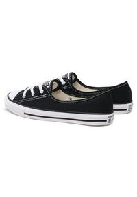 Converse Trampki Chuck Taylor All Star Bellet Lace Slip 566775C Czarny. Kolor: czarny. Materiał: materiał #2