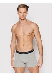 Polo Ralph Lauren Komplet 3 par bokserek 714835885005 Szary. Kolor: szary. Materiał: bawełna