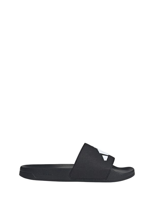 Adidas - Klapki Adilette Shower. Kolor: czarny, biały, wielokolorowy. Styl: klasyczny, sportowy
