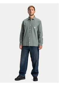 DC Shoes Koszula Game OnEDYWT03263 Zielony Regular Fit. Kolor: zielony. Materiał: bawełna #4