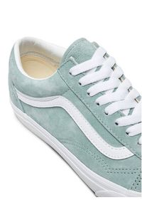 Vans Trampki Old Skool VN0A2Z42M8I1 Błękitny. Kolor: niebieski. Materiał: skóra, zamsz