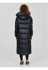 Athlecia Płaszcz zimowy Elly W Maxi Puffer EA233361 Czarny Regular Fit. Kolor: czarny. Materiał: syntetyk. Sezon: zima
