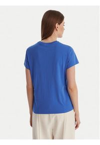 Polo Ralph Lauren T-Shirt 211B14605004 Niebieski Classic Fit. Typ kołnierza: polo. Kolor: niebieski. Materiał: bawełna #8