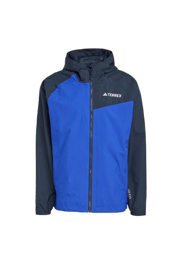Adidas - Kurtka Terrex Multi 2L RAIN.RDY. Kolor: wielokolorowy, niebieski, fioletowy. Materiał: materiał