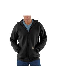 Bluza sportowa męska z kapturem Carhartt Midweight Hooded Zip Sweatshirt. Typ kołnierza: kaptur. Kolor: czarny