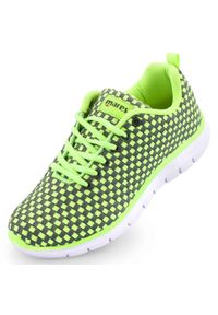 MARES - Damskie buty Mares Vreide Lime 38 - Styl i komfort. Kolor: zielony, wielokolorowy, żółty