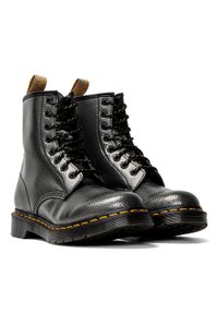 Glany damskie szare Dr. Martens 1460 Vegan Gunmetal. Kolor: szary. Materiał: guma. Sezon: lato #1