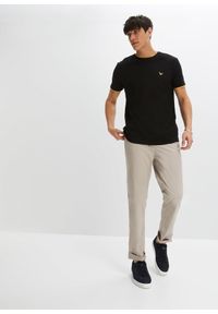 bonprix - T-shirt (2 szt.). Kolor: czarny. Długość: długie. Wzór: haft #2