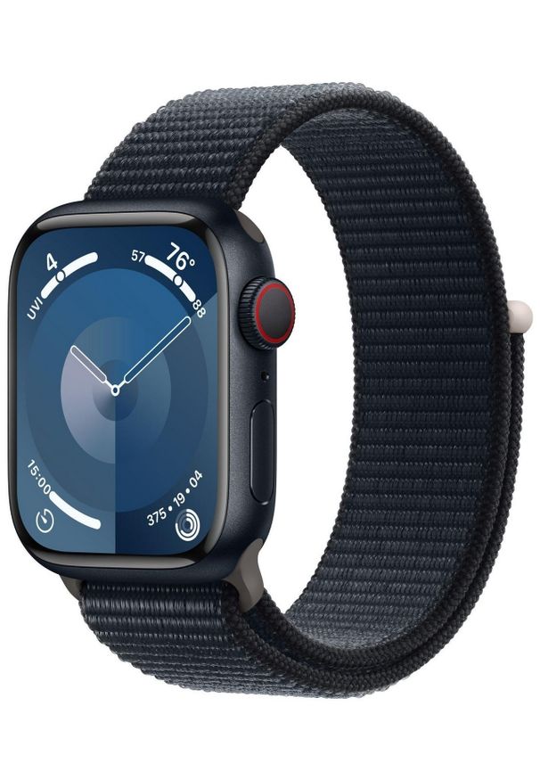 APPLE - Smartwatch Apple Watch 9 GPS+Cellular 41mm aluminium Północ | Północ opaska sportowa. Rodzaj zegarka: smartwatch. Materiał: materiał. Styl: sportowy