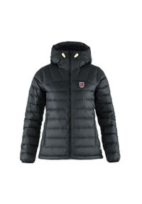 Fjällräven - Kurtka puchowa Fjallraven Expedition Pack Down Hoodie. Kolor: czarny, szary, wielokolorowy. Materiał: puch. Sport: turystyka piesza #1