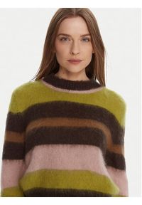 Kontatto Sweter 3M0910C Kolorowy Regular Fit. Materiał: syntetyk. Wzór: kolorowy #2