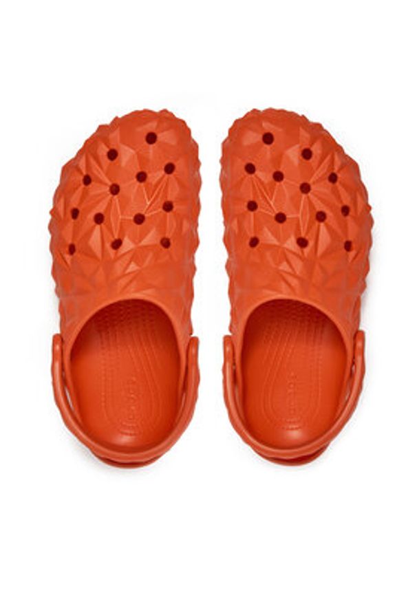 Crocs Klapki Classic Geometric Clog 209563 Czerwony. Kolor: czerwony