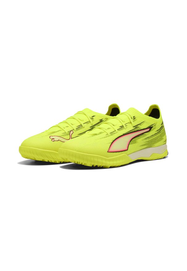 Puma - Buty piłkarskie unisex ULTRA 6 PRO CAGE PUMA. Kolor: czerwony, żółty, wielokolorowy, czarny. Szerokość cholewki: normalna. Sport: piłka nożna