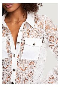 Morgan De Toi Bluzka 251-CIVI Biały Casual Fit. Okazja: na co dzień. Kolor: biały. Styl: casual #2