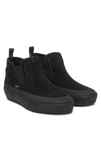 Vans Sneakersy MTE Mid-Slip Insulated VN000DANBLK1 Czarny. Kolor: czarny. Materiał: zamsz, skóra #4