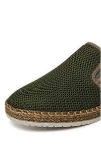 Rieker Półbuty B5265-54 Khaki. Kolor: brązowy. Materiał: materiał #5