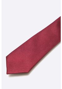 Jack & Jones - Krawat. Kolor: czerwony. Materiał: materiał. Wzór: gładki #3