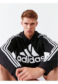 Adidas - adidas Bluza Essentials H14641 Czarny Regular Fit. Kolor: czarny. Materiał: syntetyk