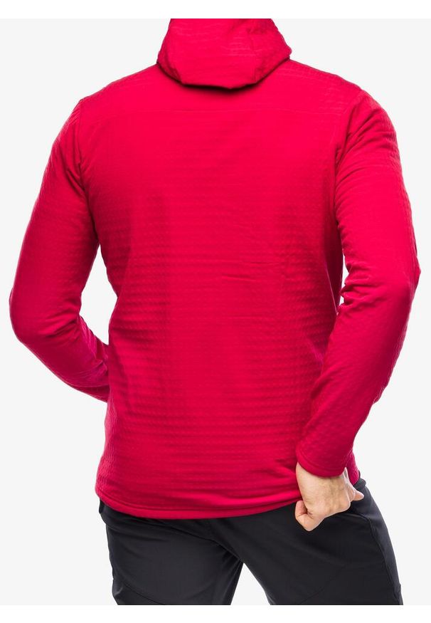 Bluza z kapturem męska Montane Protium Xt Hoodie. Typ kołnierza: kaptur. Kolor: czerwony