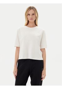 Guess T-Shirt V4BI21 I3Z14 Écru Relaxed Fit. Materiał: bawełna
