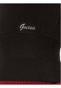 Guess Sweter W3BR41 Z3940 Czarny Slim Fit. Kolor: czarny. Materiał: syntetyk #5
