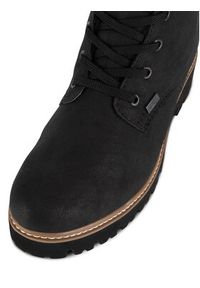 Rieker Trzewiki Z5723-00 Czarny. Kolor: czarny. Materiał: materiał #6