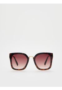 Reserved - Okulary przeciwsłoneczne - brązowy. Kolor: brązowy #1