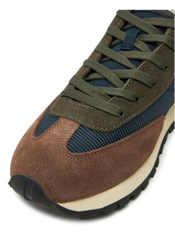 Napapijri Sneakersy NP0A4IJP Brązowy. Kolor: brązowy. Materiał: materiał