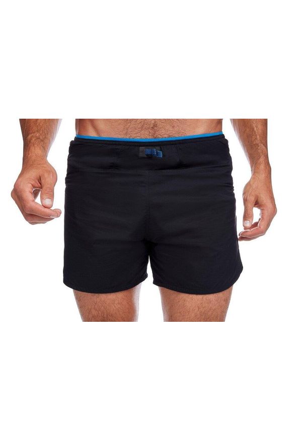 Krótkie spodenki turystyczne męskie Black Diamond Sprint Shorts. Kolor: czarny. Długość: krótkie. Sport: bieganie