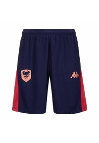 Kappa - Spodenki treningowe SM Caen Ahora Pro 8 2024/25. Kolor: czerwony, niebieski, brązowy, wielokolorowy. Sport: piłka nożna #2