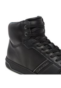 Calvin Klein Sneakersy High Top Lace Up Logo HM0HM01492 Czarny. Kolor: czarny. Materiał: skóra #5