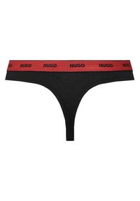 Hugo - HUGO Stringi 50545700 Czarny. Kolor: czarny. Materiał: bawełna #3