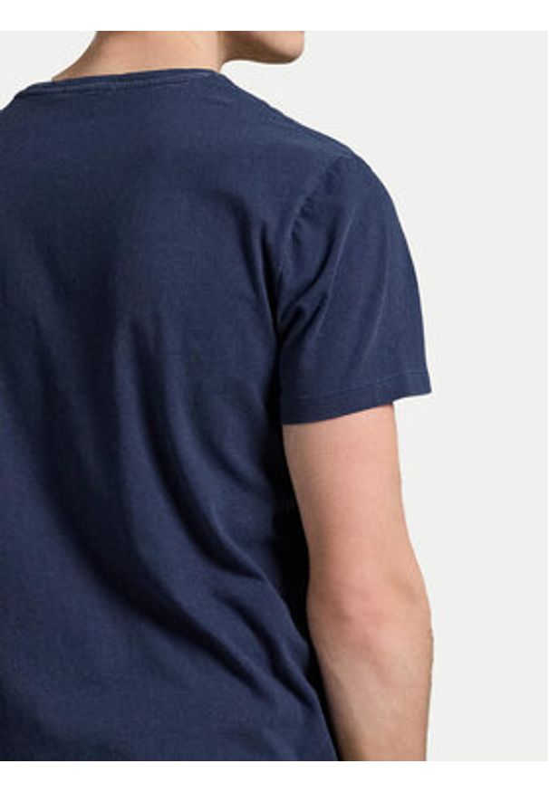 Polo Ralph Lauren T-Shirt 710964511001 Granatowy Regular Fit. Typ kołnierza: polo. Kolor: niebieski. Materiał: bawełna