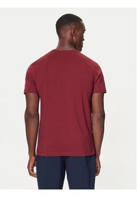 GANT - Gant T-Shirt Shield 2003184 Bordowy Regular Fit. Kolor: czerwony. Materiał: bawełna #4